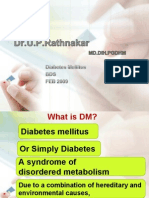 Pharmacotherapy of Diabetes Mellitus