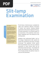 Slit Lamp Examination