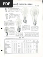 GE Flashbulbs Bulletin 1962