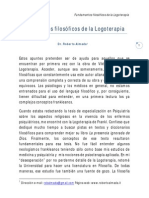 Apuntes - Fundamentos Filosóficos de La Logoterapia PDF