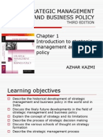 Introduction To Strategic Management and Business Policy