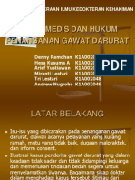 Aspek Medis Dan Hukum Penanganan