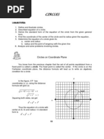 Module About Circles