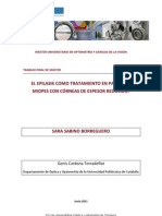 El Epilasik Como Tratamiento en Pacientes Miopes Con Córenas