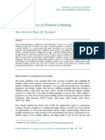 The Surveillance of Children's Mobility.: Trine Fotel and Thyra Uth Thomsen