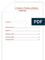 Analisis de Costos y Precios Unitarios de Una Nave Industrial