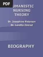 Humanistic Nursing Theory