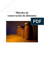 Métodos de Conservacion de Aliementos