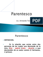 Clases de Parentesco