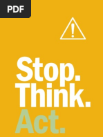 Stop Think Act Book