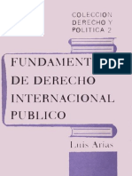 Luis Arias - Fundamentos de Derecho Internacional Público