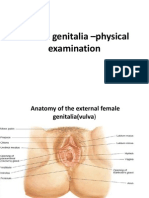 Female Genitalia - Physical Examination