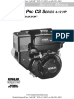 Kohler Service Repair Manual Command CS4 CS6 CS8.5 CS10 CS12 PDF