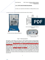 Staic ND Dynamic Balancing
