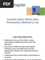 Final Chap 8 Carefully Select SP Method