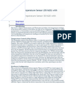 Interfacing Temperature Sensor