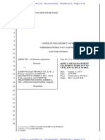 13-08-14 Apple-Samsung 11cv1846 Joint Case Management Statement