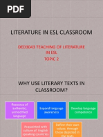 Ded3043 Teaching of Literature in Esl Topic 2