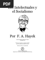 Hayek Los Intelectuales y El Socialismo