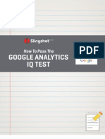 How To Pass The Google Analytics Iq Test Guide