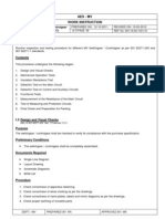 MV SWGR & CGR - Inspn & Test Procedure IEC