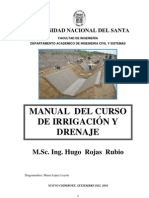 Manual Del Curso de Irrigacion - Nuevo