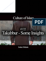 122 Takabbur - Some Insights