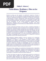 Naturalismo, Realismo y Dios - Phillip Johson