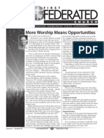 Welcome Guests!: More Worship Means Opportunities