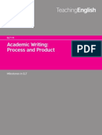 Academic Writing Process and Product