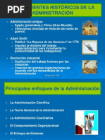 Antecedentes Históricos de La Administración