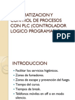 Automatizacion y Control de Procesos Con PLC