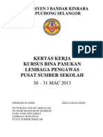 Kertas Kerja Kursus Bina Pasukan Pengawas Pss 2013 Tanpa No KP DLL