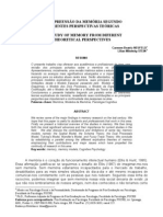 Neufeld e Stein - A Compreensao Da Memória Segundo Diferentes Perspectivas