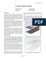 FEA Model Updating Using SDM: Brian Schwarz & Mark Richardson David L. Formenti