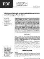 Hiperhomosisteinemia - Parkinson 2009 PDF