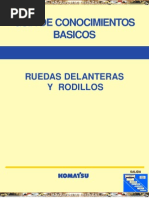 Manual Guia Ruedas Delanteras Rodillos Komatsu PDF