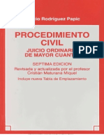 Jucicio Ordinario de Mayor Cuantia