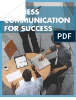 Business Communication For Success