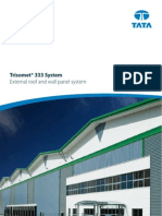 Trisomet 333 Insulated Cladding Panel Brochure