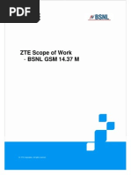 6.1 ZTE - Scope of Work For BSNL GSM 14.37