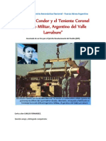 El Cohete Condor y El Teniente Coronel Ingeniero Militar, Argentino Del Valle Larrabure