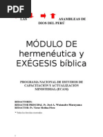 Modulo de Exegesis para Imprimir Corregido