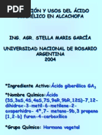 Aplicación y Usos Del Ácido Giberélico en Alcachofa