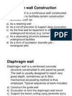 Diaphragm Wall