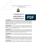 Ley de Reestructuracion de Mecanismos de Ingre. y Reduccion Gasto Sector Público, Fomento de Prod. y Compensacion Social