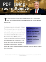 Exercising Your Influence