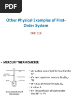 Other Physical Examples of First-Order System - LEC 5