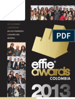 Revista Anda 51 - Effie Awards Colombia 2013