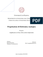 Progettazione Di Elettronica Analogica